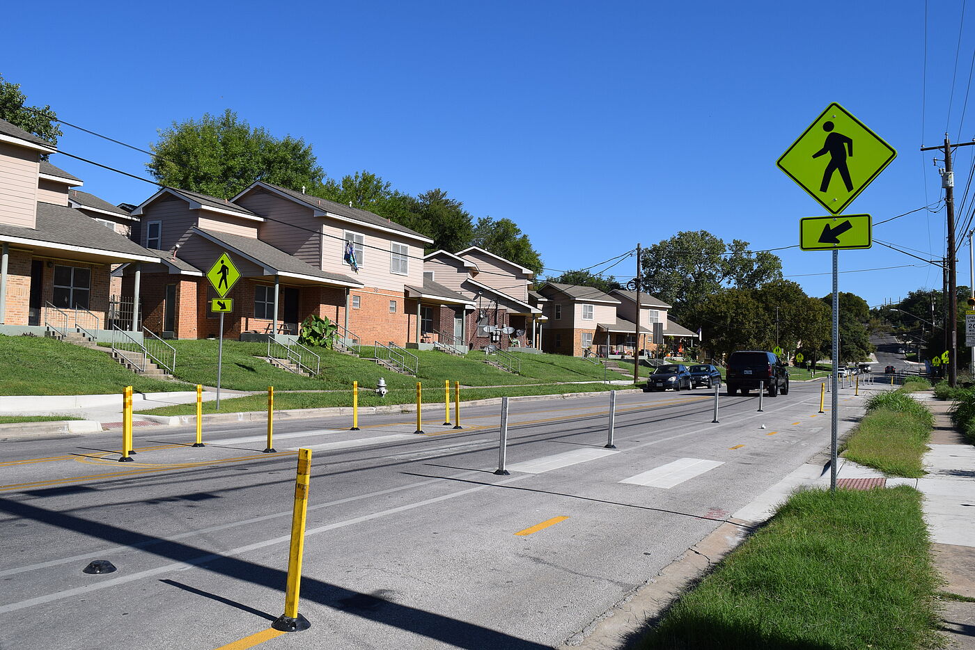 Übergang für Fußverkehr, Austin/Texas Übergang für Fußverkehr, Austin/Texas